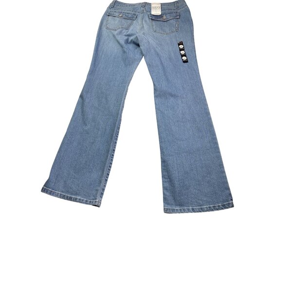 Style & Co Womens Light Blue Bootcut Denim Jeans Size 10 New With Tags - Picture 7 of 9